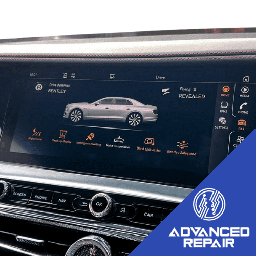 Bentley Flying Spur Radio Sat Nav Media Unit LCD Display Touch Screen Repair