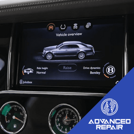 Bentley Mulsanne Radio Sat Nav Media Unit LCD Display Screen Repair