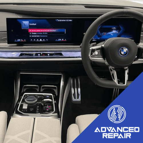 BMW i7 Infotainment System Sat Nav LCD Display Touch Screen Repair