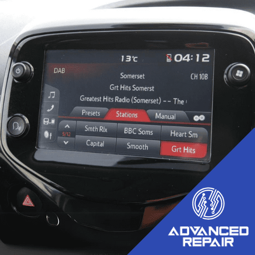 Citroen C1 Radio Sat Nav Media Unit LCD Display Touch Screen Repair