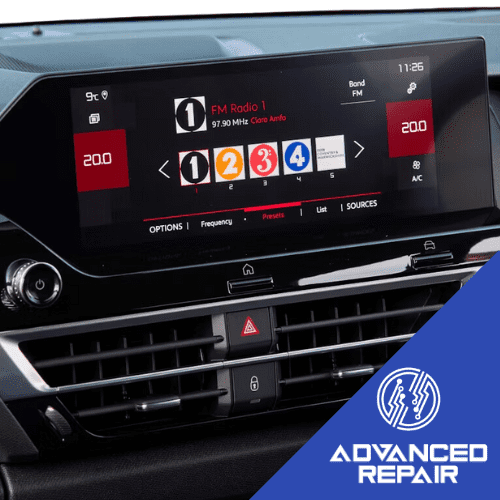 Citroen C4 X Radio Sat Nav Media Unit LCD Display Touch Screen Repair