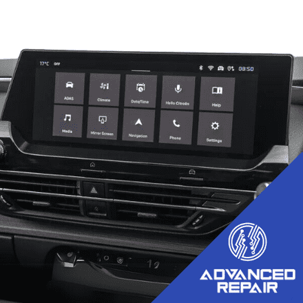 Citroen C5 X Radio Sat Nav Media Unit LCD Display Touch Screen Repair