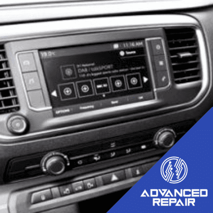 Citroen Dispatch Radio Sat Nav Media Unit Touch Screen Repair