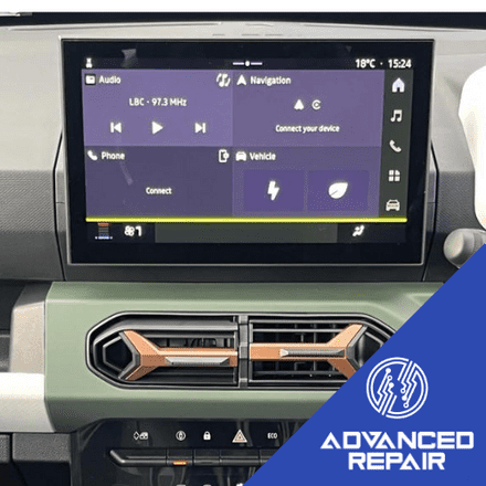 Dacia Spring Radio Sat Nav Media Unit LCD Display Touch Screen Repair