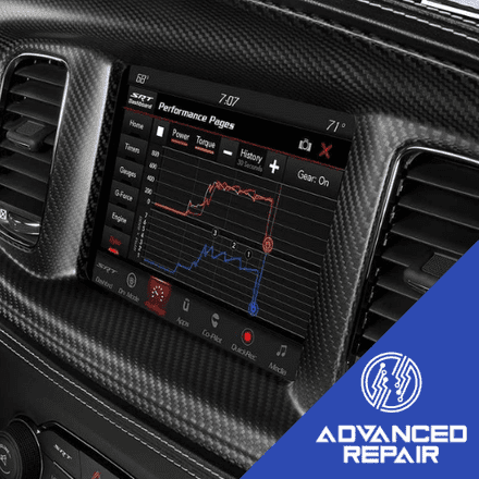 Dodge Charger Radio Sat Nav Media Unit Touch Screen Repair