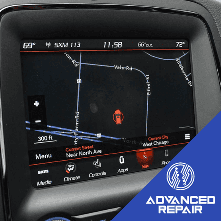 Dodge Durango Radio Sat Nav Media Unit Touch Screen Repair