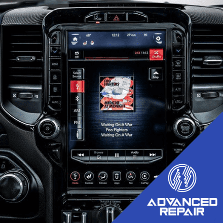 Dodge RAM Radio Sat Nav Media Unit LCD Display Touch Screen Repair