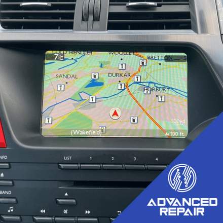 DS 5 Radio Sat Nav Media Unit LCD Display Touch Screen Repair