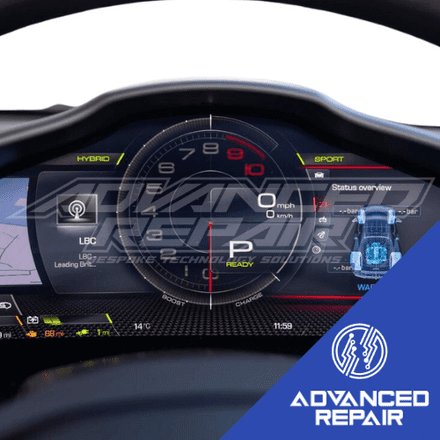 Ferrari 296 GTS Instrument Cluster LCD Display Screen Repair