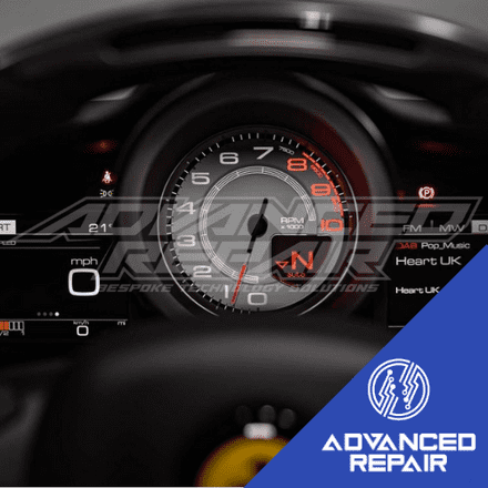 Ferrari 488 Pista Instrument Cluster LCD Display Screen Repair