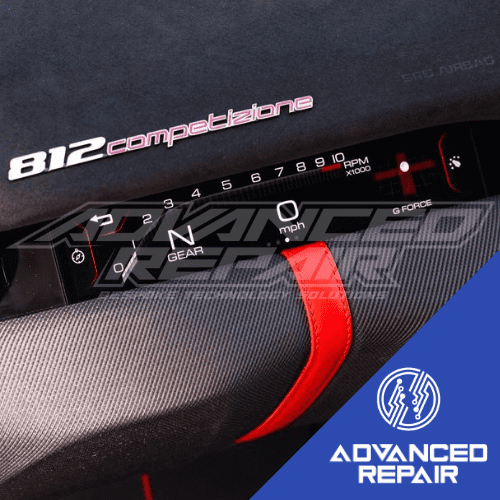 Ferrari 812 Competizione Passenger Display LCD Screen Repair