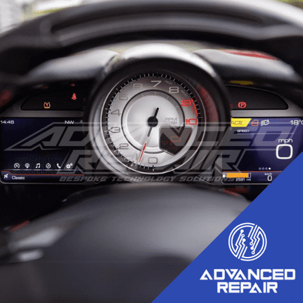 Ferrari 812 GTS Instrument Cluster LCD Display Screen Repair