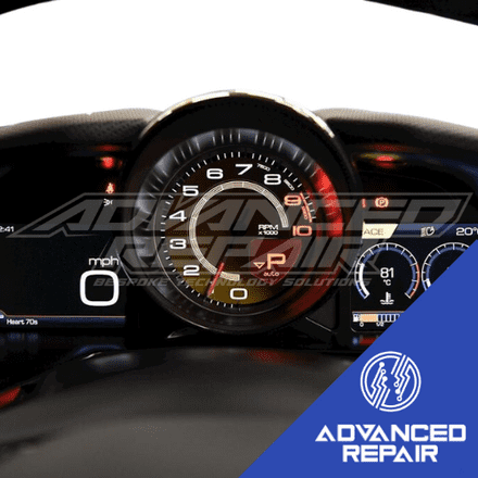 Ferrari 812 Superfast Instrument Cluster LCD Display Screen Repair