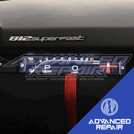 Ferrari 812 Superfast Passenger Display LCD Screen Repair