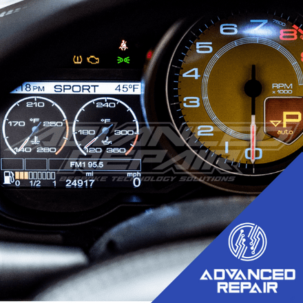 Ferrari California T Instrument Cluster LCD Display Screen Repair