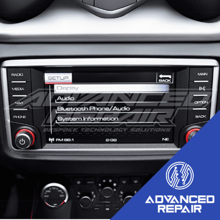 Ferrari California T Radio Sat Nav Media Unit LCD Display Touch Screen Repair