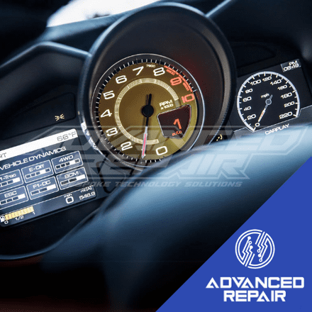 Ferrari FF Instrument Cluster LCD Display Screen Repair