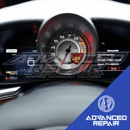 Ferrari GTC4Lusso Instrument Cluster LCD Display Screen Repair