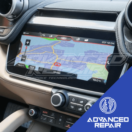 Ferrari GTC4Lusso Radio Sat Nav Media Unit LCD Display Touch Screen Repair