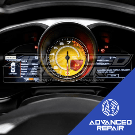 Ferrari Portofino M Instrument Cluster LCD Display Screen Repair