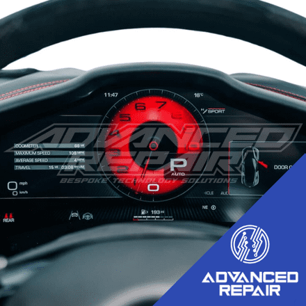 Ferrari Purosangue Instrument Cluster LCD Display Screen Repair