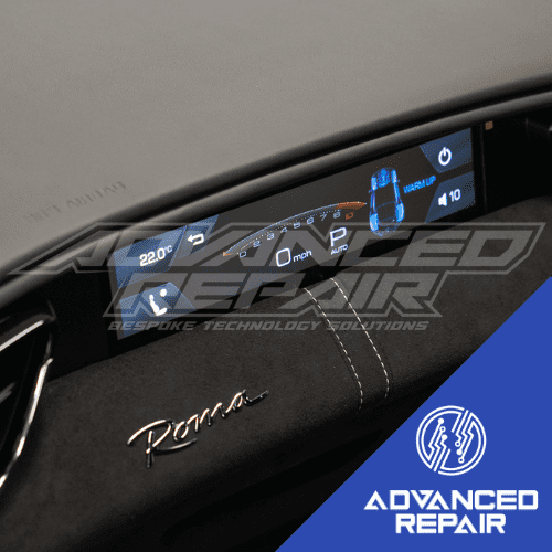 Ferrari Roma Passenger Display LCD Screen Repair