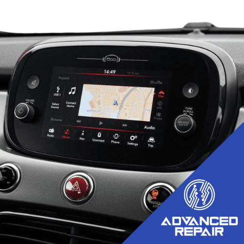 Fiat 500X Radio Sat Nav Media Unit LCD Display Touch Screen Repair