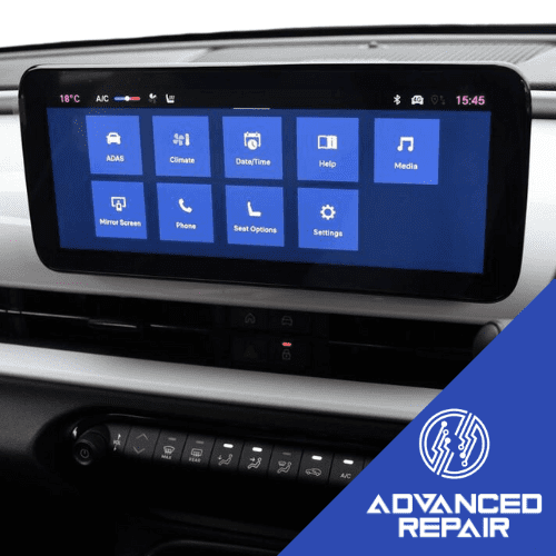 Fiat 600 Radio Sat Nav Media Unit LCD Display Touch Screen Repair