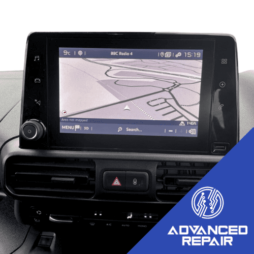 Fiat e-Doblo Radio Sat Nav Media Unit LCD Display Touch Screen Repair