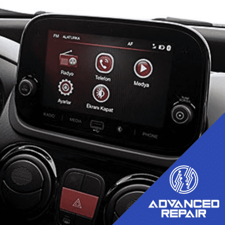 Fiat Fiorino Radio Sat Nav Media Unit Touch Screen Repair