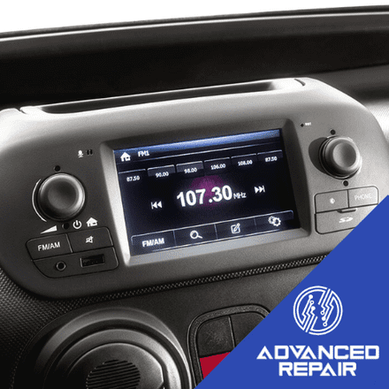 Fiat Qubo Radio Sat Nav Media Unit LCD Display Touch Screen Repair