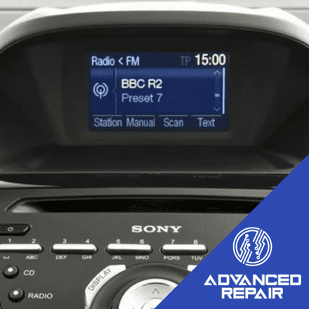 Ford B-Max Radio Sat Nav Media Unit LCD Display Repair