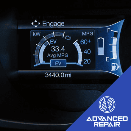 Ford C-Max Instrument Cluster Speedometer LCD Display Screen Repair