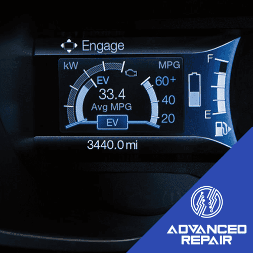 Ford C-Max Instrument Cluster Speedometer LCD Display Screen Repair