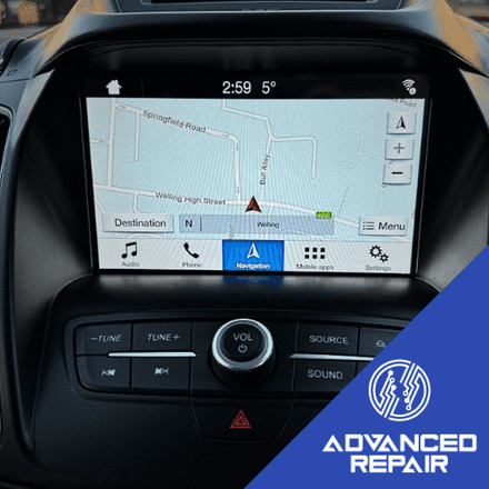 Ford C-Max Radio Sat Nav Media Unit Touch Screen Repair