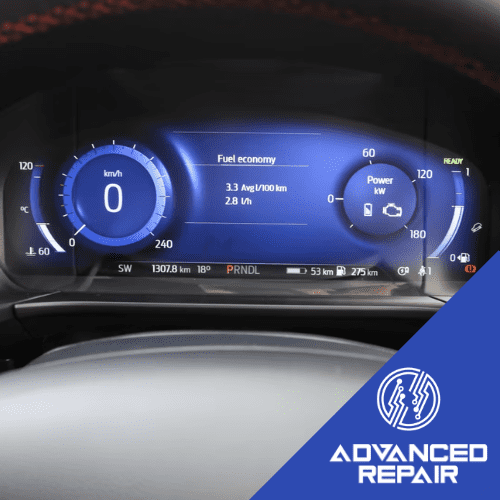 Ford Escape 2020+ Digital Instrument Cluster 12.3