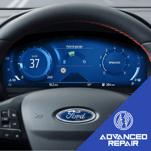 Ford Fiesta 2020+ Digital Instrument Cluster 12.3