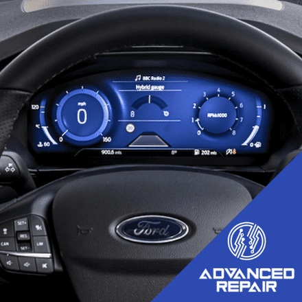 Ford Focus 2020+ Digital Instrument Cluster 12.3" LCD Display Screen Repair