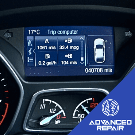 Ford Focus Instrument Cluster Speedometer LCD Display Screen Repair