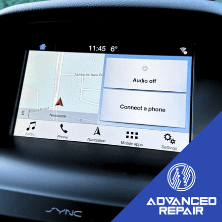 Ford Focus Radio Sat Nav Media Unit Touch Screen Repair