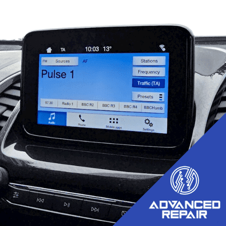 Ford Ka+ Radio Sat Nav Media Unit LCD Display Touch Screen Repair