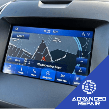 Ford S-Max Radio Sat Nav Media Unit Touch Screen Repair