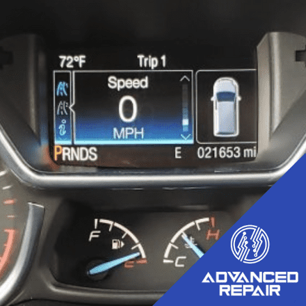 Ford Transit Instrument Cluster Speedometer LCD Display Screen Repair