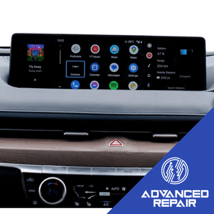 Genesis G80 Infotainment Sat Nav Media Unit LCD Display Touch Screen Repair