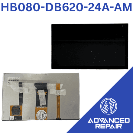 HB080-DB620-24A-AM LCD Display & Touch Screen Digitizer Replacement