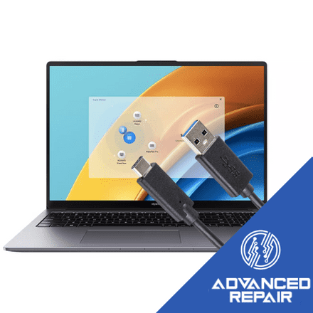 Huawei MateBook D 16 USB Charging Port Repair