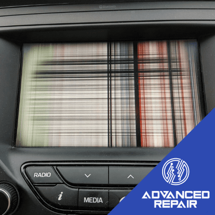 Hyundai i40 Radio Sat Nav Media Unit LCD Display Repair