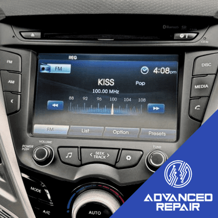 Hyundai Veloster Radio Sat Nav Media Unit LCD Display Touch Screen Repair