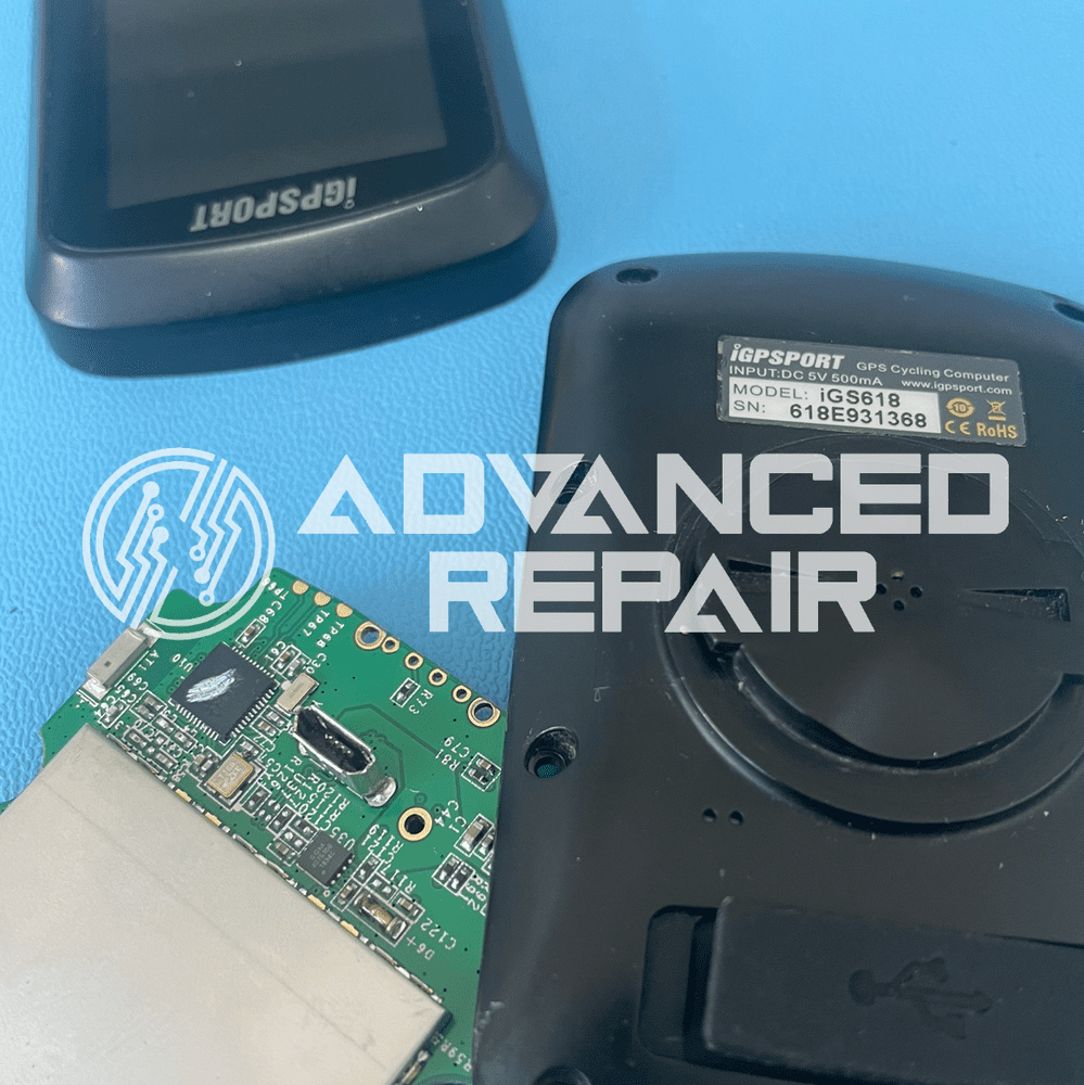 IGPSPORT iGS618 USB Charging Port Repair