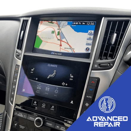 Infiniti Q60 Radio Sat Nav Media Unit LCD Display Touch Screen Repair